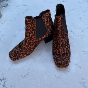 Marks & Spencer Leopard Print Ankle Boots